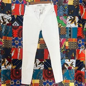 Lucky Brand Women's Crisp White Skinny Jeans